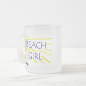 Beach Girl Mattglastasse (Vorderseite Links)