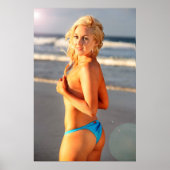 Beach Girl Poster (Vorne)