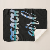 Beach Girl Sherpadecke (Vorderseite (Horizontal))