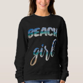Beach Girl Sweatshirt (Vorderseite)