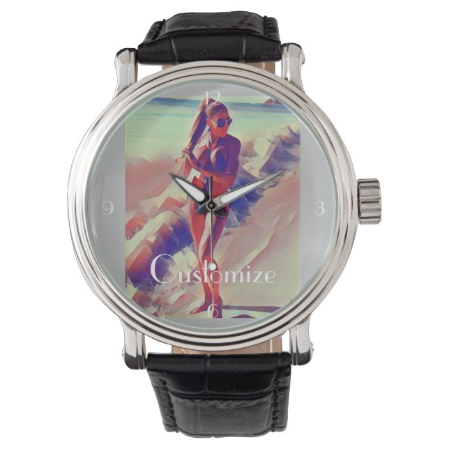 Beach Girl Thunder_Cove Armbanduhr (Vorderseite)