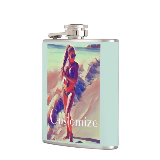 Beach Girl Thunder_Cove Flachmann (Links)