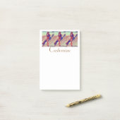 Beach Girl Thunder_Cove Post-it Klebezettel (Auf Schreibtisch)