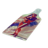 Beach Girl Thunder_Cove Schneidebrett (Ecke)