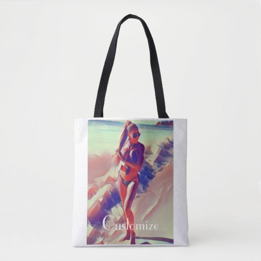 Beach Girl Thunder_Cove Tasche (Vorderseite)