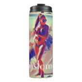 Beach Girl Thunder_Cove Thermosbecher (Vorderseite)