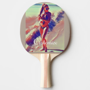 Beach Girl Thunder_Cove Tischtennis Schläger
