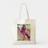 Beach Girl Thunder_Cove Tragetasche (Rückseite)
