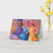 BEACH GIRLFRIENDS KARTE (Gelbe Blume)