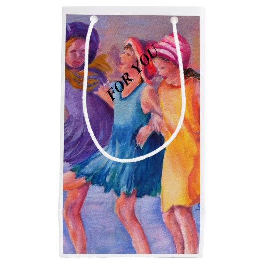 BEACH GIRLFRIENDS KLEINE GESCHENKTÜTE (Vorderseite)