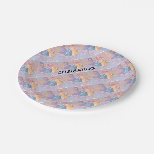 BEACH GIRLFRIENDS PAPPTELLER (Schrägansicht)