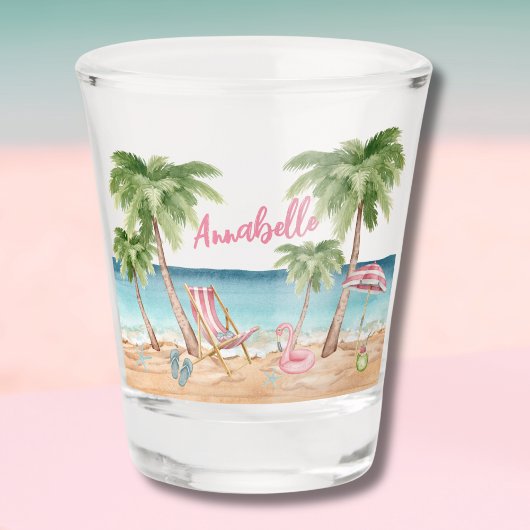 Beach Girls Weekend Junggeselinnen-Abschied Schnapsglas