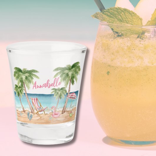 Beach Girls Weekend Junggeselinnen-Abschied Schnapsglas