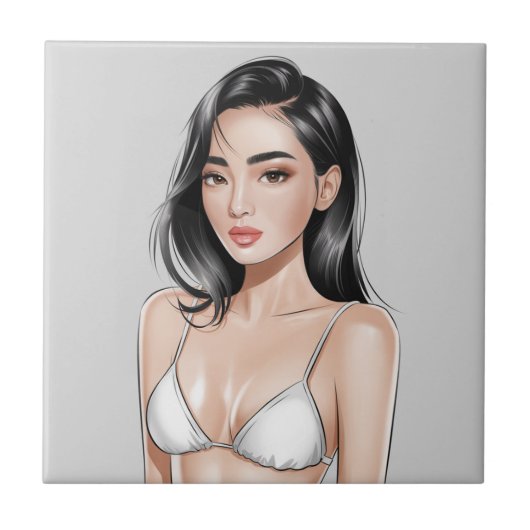 Beach Glam Untersetzer (Vorderseite)