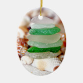 Beach Glass Ornament (Vorne)