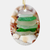 Beach Glass Ornament (Hinten)