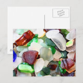 Beach Glass Postkarten (Vorne/Hinten)