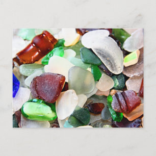 Beach Glass Postkarten