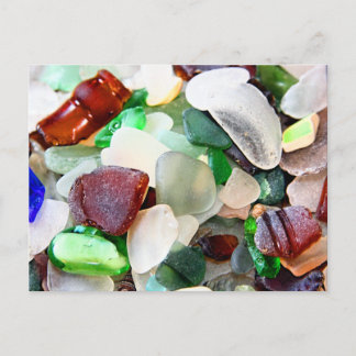 Beach Glass Postkarten