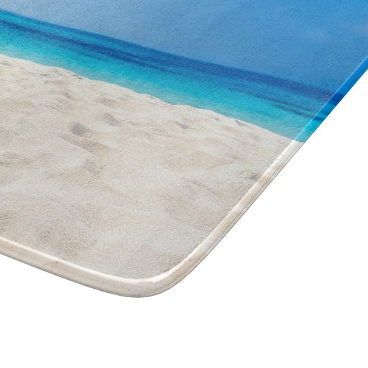 Beach Glass Schneidebrett (Ecke)