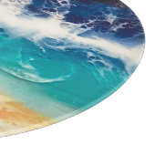 Beach Glass Schneidebrett (Ecke)
