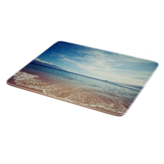 Beach Glass Schneidebrett (Ecke)