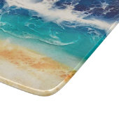 Beach Glass Schneidebrett (Ecke)