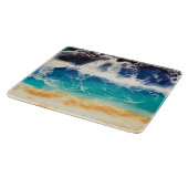 Beach Glass Schneidebrett (Ecke)