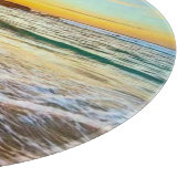Beach Glass Schneidebrett (Ecke)