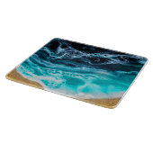 Beach Glass Schneidebrett (Ecke)