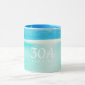Beach Glitzer Sand Ocean 30A Tasse (Zentrum)