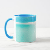 Beach Glitzer Sparkling Sand Ocean Dewey Beach Tasse (Links)