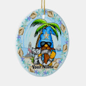 Beach Gnom Keramik Ornament (Rechts)