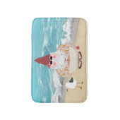 Beach Gnome Bathmat Badematte (Vorderseite Vertikal)