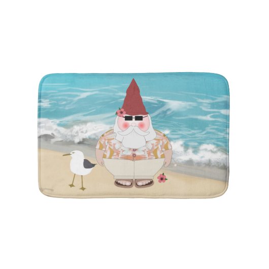 Beach Gnome Bathmat Badematte (Vorderseite)