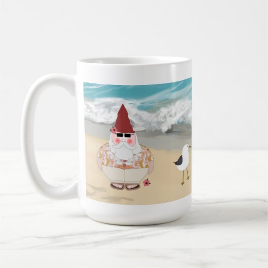 Beach Gnome MugMug Kaffeetasse (Links)