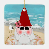 Beach Gnome Ornament (Rückseite)