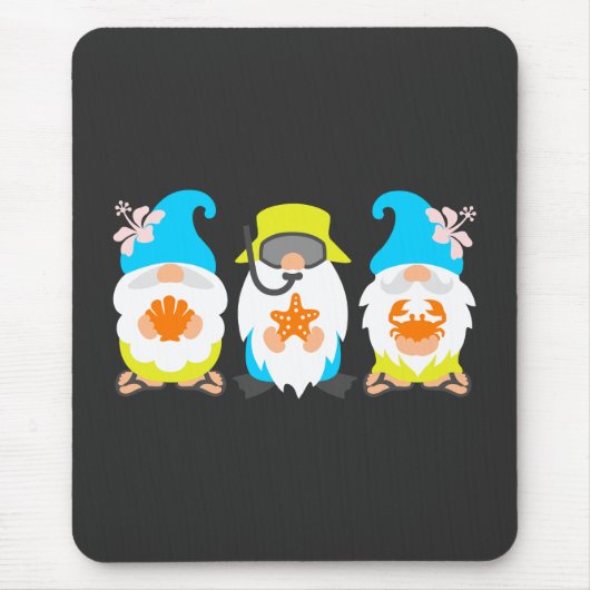 Beach Gnomes-52521 Mousepad (Vorne)