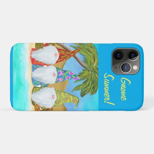 BEACH GNOMES Case-Mate iPhone HÜLLE (Rückseite (Horizontal))
