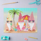 Beach Gnomes Decoupage Seidenpapier (Basteln)