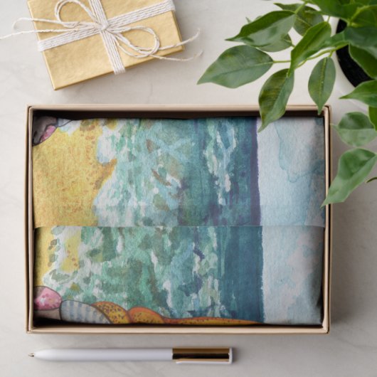 Beach Gnomes Decoupage Seidenpapier (Geschenk)