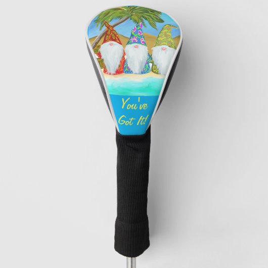 BEACH GNOMES GOLF HEADCOVER (Vorderseite)