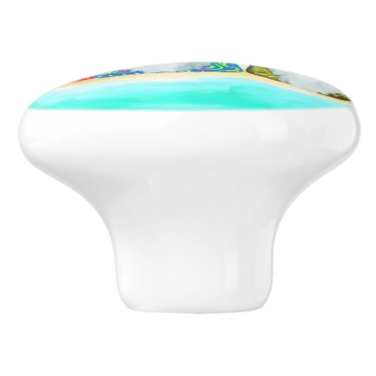 BEACH GNOMES KERAMIKKNAUF (Seitenansicht)