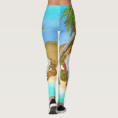 BEACH GNOMES LEGGINGS (Rückseite)