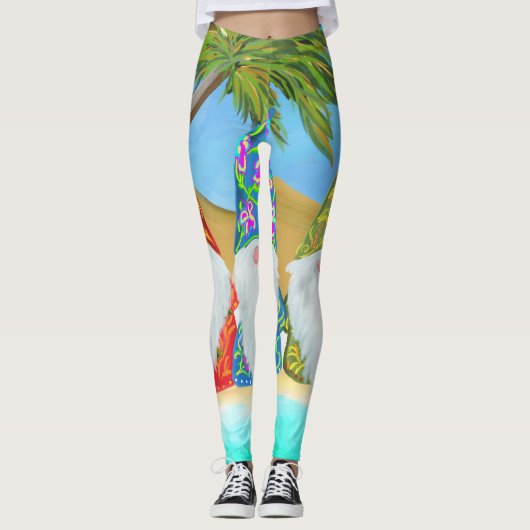 BEACH GNOMES LEGGINGS (Vorderseite)