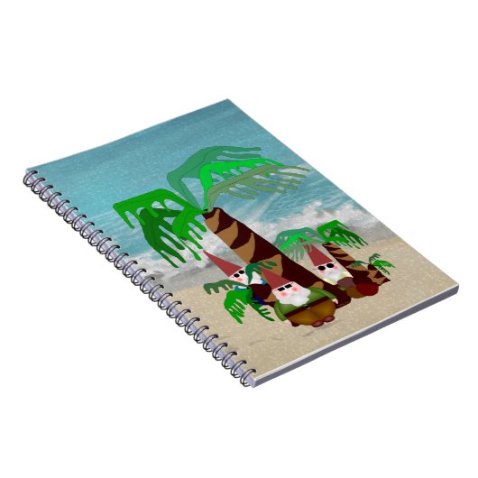 Beach Gnomes Spiral Notebook Notizblock (Rechte Seite)