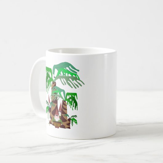 Beach Gnomes Tasse (Vorderseite Links)