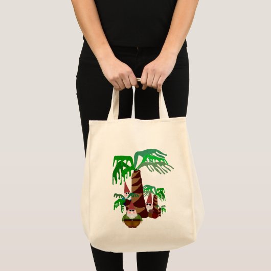 Beach Gnomes Tote Bag Tragetasche (Vorderseite (Produkt))