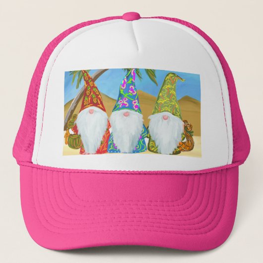 BEACH GNOMES TRUCKERKAPPE (Vorderseite)
