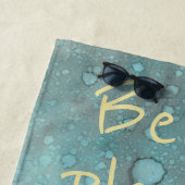 Beach Gold Delfine "Beach Bitte" Strandtuch (Beispiel)